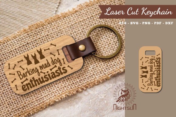 Dog Quotes Laser Cut Keychain 8: A Designer's Take
