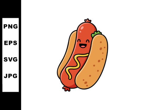Happy Hot Dog with Mustard and Bun: A Review