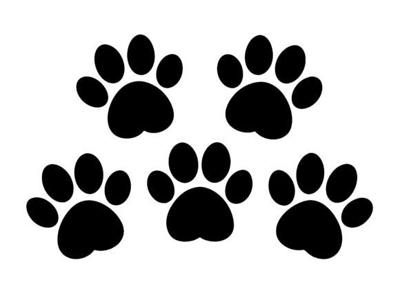 Paws Print of a Dog or Cat, Footprint: Embroidery Review