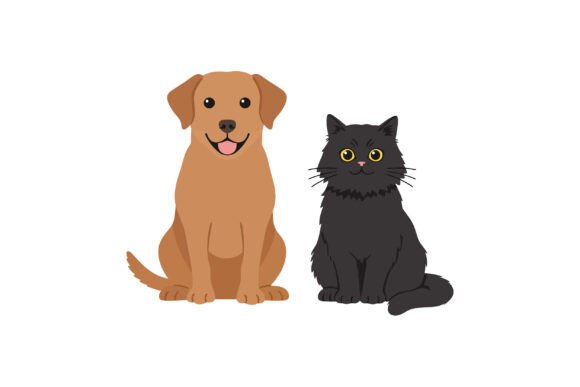 Playful Dog and Curious Cat Sitting Toge: An Embroidery Review