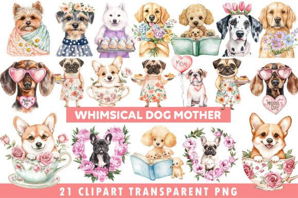 Whimsical Dog Mother PNG: A Designer's Honest Review
